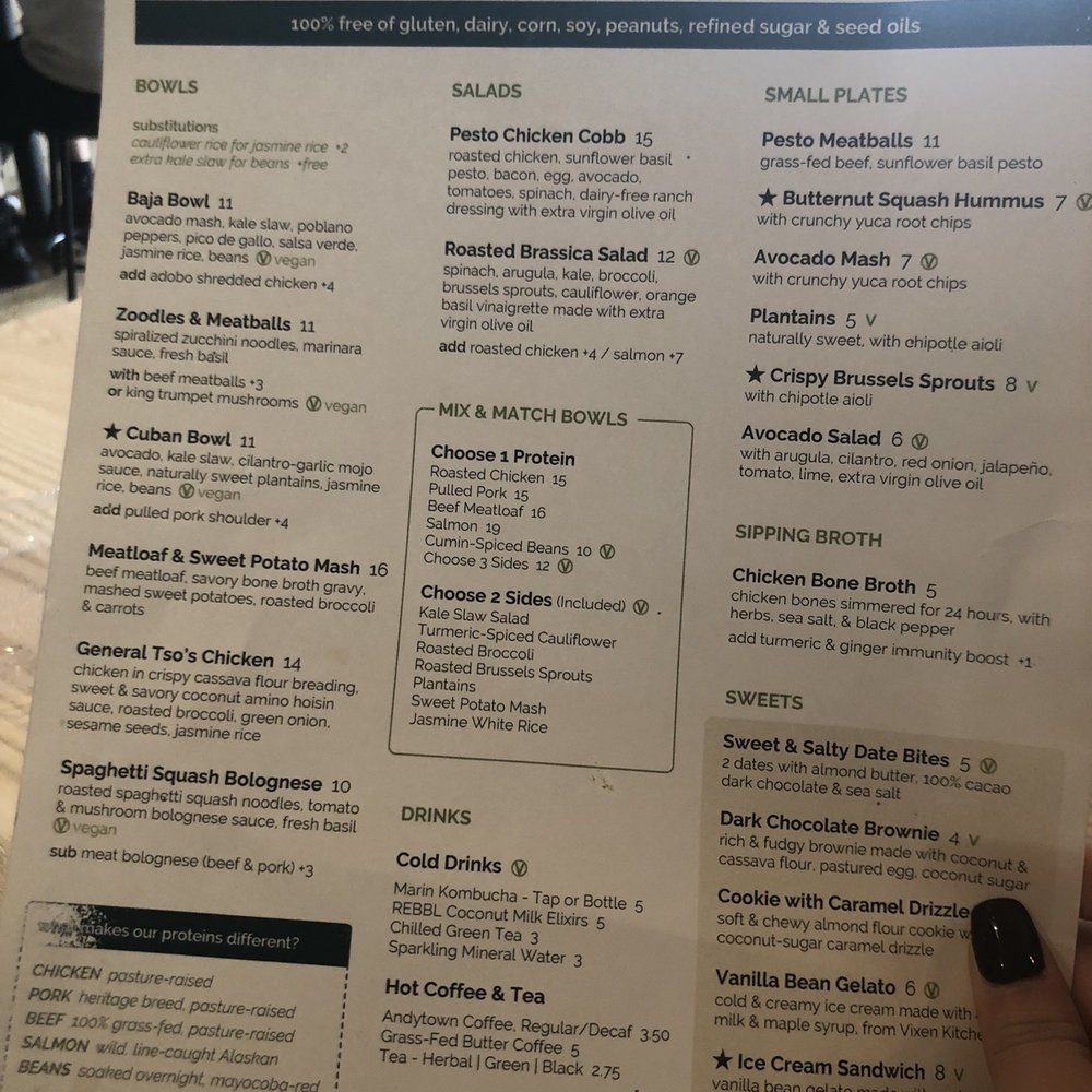 Kitava - Menu - Gluten-Free Near Me - San Francisco, California Kitava - Menu - Gluten-Free Near Me - San Francisco, California