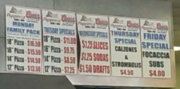 Menu photo 4 Peppino's Pizzeria Seneca, SC