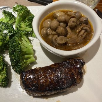 Outback Steakhouse - My steak. My bf threw up his prime rib on the way home. - Steakhouses Near Me - Annapolis, Maryland Outback Steakhouse - My steak. My bf threw up his prime rib on the way home. - Steakhouses Near Me - Annapolis, Maryland