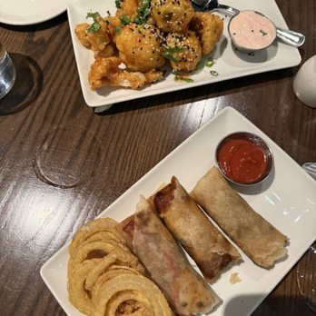 Burtons Grill & Bar - Cauliflower and egg rolls. - New American Near Me - Plantation, Florida Burtons Grill & Bar - Cauliflower and egg rolls. - New American Near Me - Plantation, Florida