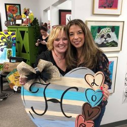 Painting with Mrs. Guillory