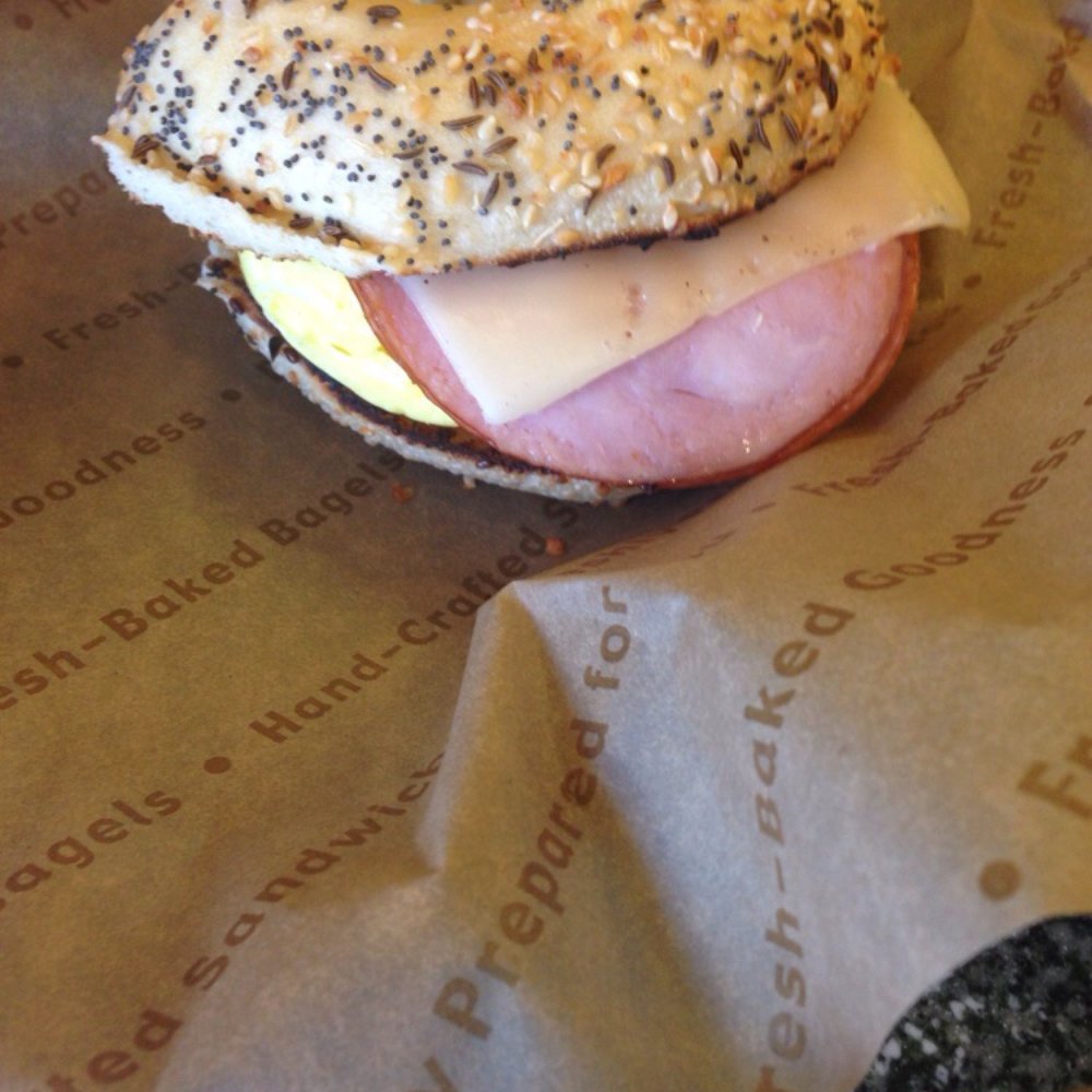 Noah's NY Bagels - Ham and Swiss - Bagels Near Me - Manhattan Beach, California Noah's NY Bagels - Ham and Swiss - Bagels Near Me - Manhattan Beach, California