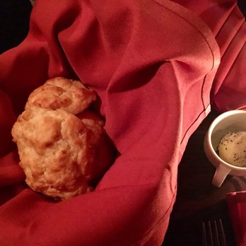 Bogie's Place - Warm Cheddar Biscuit basket - Bars Near Me - Boston, Massachusetts