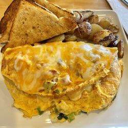 The Hen and Hog Cafe - The Hog Omelette