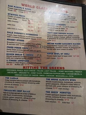 Menu photo 2 Coach's Corner Thunderbolt, GA