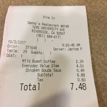 Denny's - What a deal! - Diners Near Me - Riverside, California Denny's - What a deal! - Diners Near Me - Riverside, California