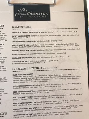 Menu photo 4 The Southerner By Tractors Cape Girardeau, MO Menu photo 4 The Southerner By Tractors Cape Girardeau, MO
