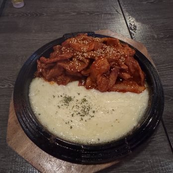 Hanshin Pocha - Pork Mozzarella Cheese Fondue - Korean Near Me - Irvine, California