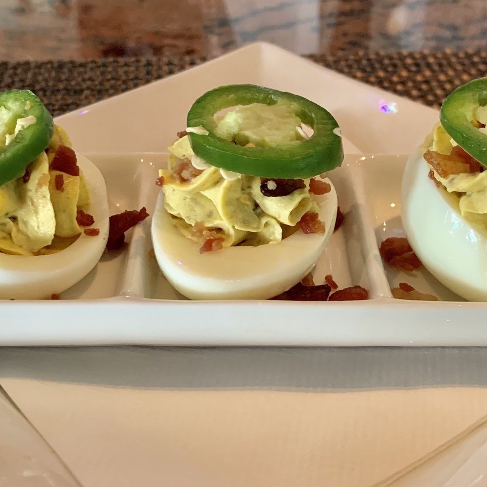 The Tipsy Boar - Deviled eggs - New American Near Me - Hollywood, Florida The Tipsy Boar - Deviled eggs - New American Near Me - Hollywood, Florida