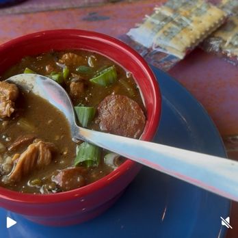 Shaggy's Gulfport Beach - Oh my goodness! a delicious bowl of savory gumbo - Bars Near Me - Gulfport, Mississippi