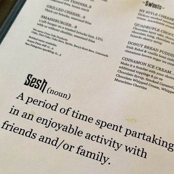 Sesh - Menu - Breweries Near Me - St. Petersburg, Florida