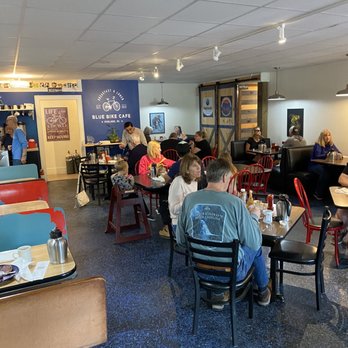 Blue Bike Cafe - Inside dining area - Breakfast & Brunch Near Me - Highlands, North Carolina Blue Bike Cafe - Inside dining area - Breakfast & Brunch Near Me - Highlands, North Carolina