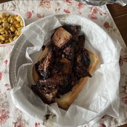Dube Dogs N' More - Brisket combo (Tuesday special)