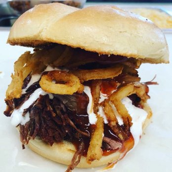 Jack's Git N Go - a pulled pork sandwich - Gas Stations Near Me - Tulare, California