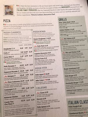 Menu photo 2 Bella Italia Blackpool, LAN