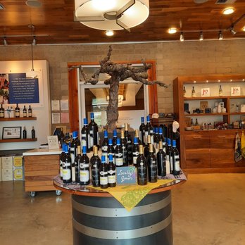 Rombauer Vineyards - a display of wine bottles - Wine Tasting Room Near Me - Plymouth, California Rombauer Vineyards - a display of wine bottles - Wine Tasting Room Near Me - Plymouth, California
