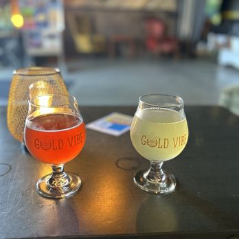 Gold Vibe Kombuchary - Cherry Balm and Moonlight Mojito - Kombucha Near Me - Grass Valley, California Gold Vibe Kombuchary - Cherry Balm and Moonlight Mojito - Kombucha Near Me - Grass Valley, California