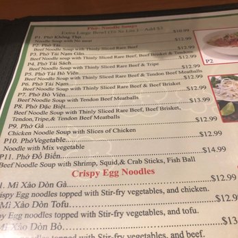 Pho Place - pho menu and price - Vietnamese Near Me - Birmingham, Alabama
