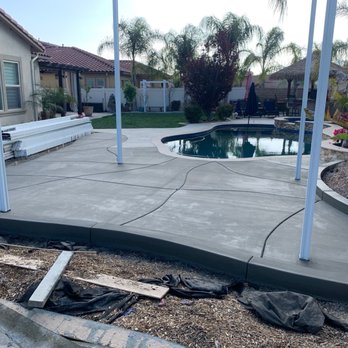 Hercules Custom Concrete - Day 1 after concrete pour. - Masonry/Concrete Near Me - Winchester , California Hercules Custom Concrete - Day 1 after concrete pour. - Masonry/Concrete Near Me - Winchester , California