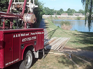 A & B Well & Pump Service Logo