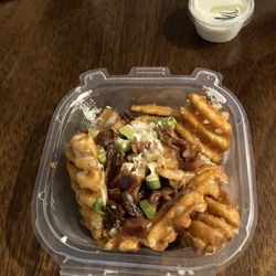 $9 cheese fries. What a rip off.