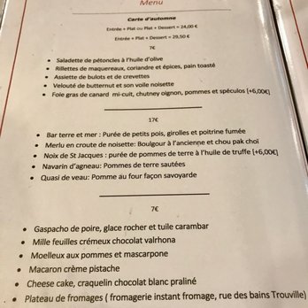 Le Petit Bouchon - Menu - Lyonnais Near Me - Trouville-sur-Mer, 14
