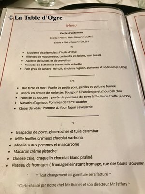 Menu photo 7 Le Petit Bouchon Trouville-sur-Mer, 14