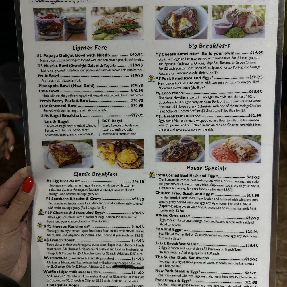 Kihei Caffe - menu 7/3/25 - Hawaiian Near Me - Kihei, Hawaii Kihei Caffe - menu 7/3/25 - Hawaiian Near Me - Kihei, Hawaii
