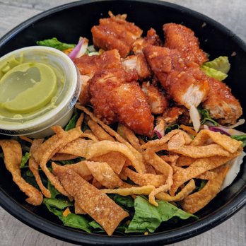 Ponko Chicken - Basic meal with salad (if using Atlanta dining passbook) - Asian Fusion Near Me - Atlanta, Georgia Ponko Chicken - Basic meal with salad (if using Atlanta dining passbook) - Asian Fusion Near Me - Atlanta, Georgia
