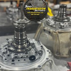 Jims Transmission Service - 6L80 Transmissions ready for assembly.