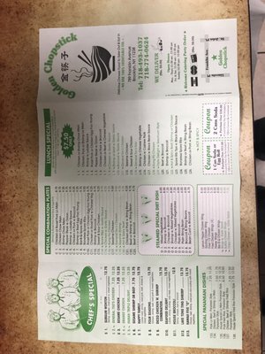 Menu photo 1 Golden Chopstick Brooklyn, NY