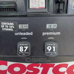 Costco Gasoline - 9/14/2023 pricing
