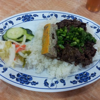 Pho Filet 2 - Egg leaf, grilled beef on broken rice - Vietnamese Near Me - Rosemead, California Pho Filet 2 - Egg leaf, grilled beef on broken rice - Vietnamese Near Me - Rosemead, California