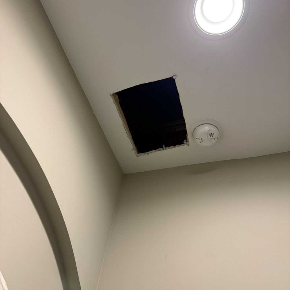 We do Drywall Repairs - Hole in ceiling - Drywall Installation & Repair Near Me