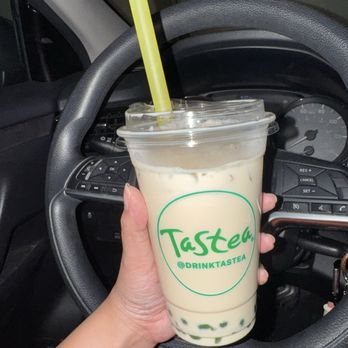 Tastea - Winter Melon Milk Tea with Green Boba - Bubble Tea Near Me - San Jose, California