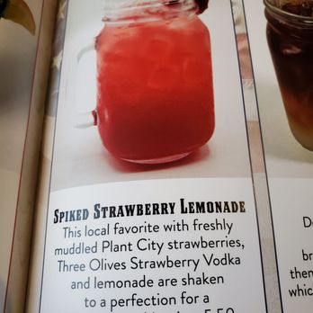 Duke's Brewhouse - Oooh, made from muddled Plant City Strawberries - Sports Bars Near Me - Brandon, Florida Duke's Brewhouse - Oooh, made from muddled Plant City Strawberries - Sports Bars Near Me - Brandon, Florida