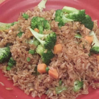 Dumpling King - Vegetable fried rice. - Chinese Near Me - North Miami Beach, Florida