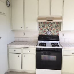 A BEFORE photo. This was our kitchen when we initially bought our house. A BEFORE photo. This was our kitchen when we initially bought our house.