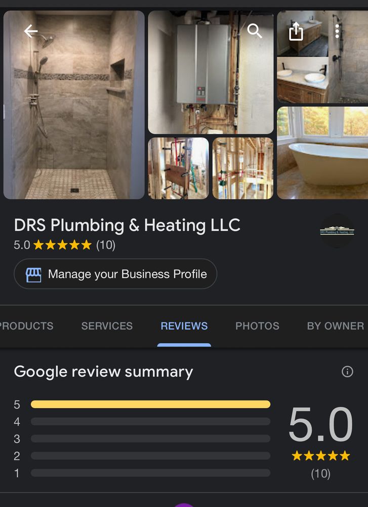 Slide of DRS Plumbing & Heating