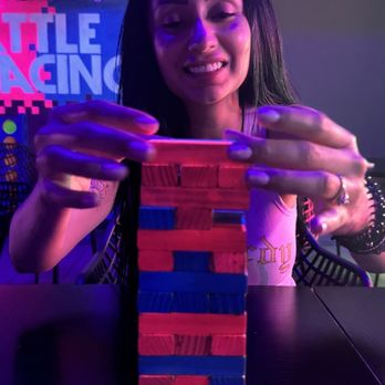 Battle Racing - Neon Jenga. Perfect place for a neon party. - Go Karts Near Me - Miami, Florida