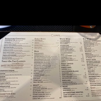 Culprits - Try the Dissy with a Daisy by Jessie you won't regret it...reminiscent of a strawberry Margarita - Steakhouses Near Me - Oklahoma City, Oklahoma