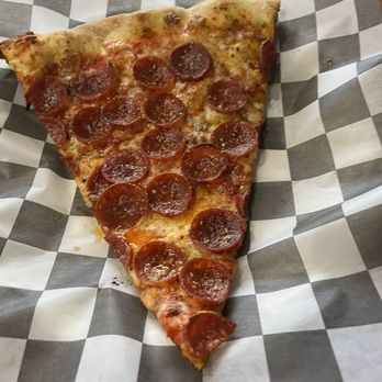Ollie's Brooklyn - Pepperoni slice - Pizza Near Me - Medford, Oregon Ollie's Brooklyn - Pepperoni slice - Pizza Near Me - Medford, Oregon