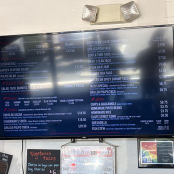 Oscars Mexican Seafood - Menu 06.26 - Seafood Near Me - San Diego, California