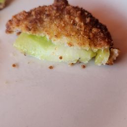 Look how the batter still holds when you cut one in half.