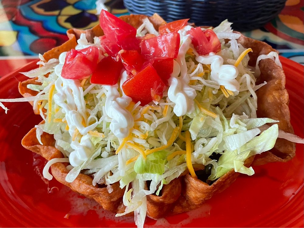 Food from El Zocalo Mexican Restaurant