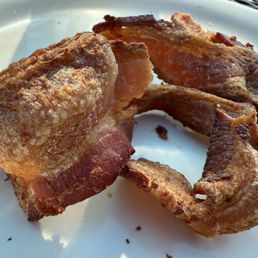 Extra crispy bacon! Totally requested that way! It was perfect! Extra crispy bacon! Totally requested that way! It was perfect!