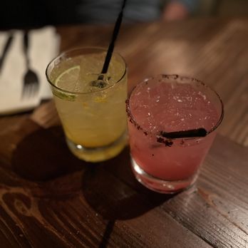 The Corner - Tangerine gimlet & watermelon margarita - New American Near Me - Huntington Beach, California The Corner - Tangerine gimlet & watermelon margarita - New American Near Me - Huntington Beach, California