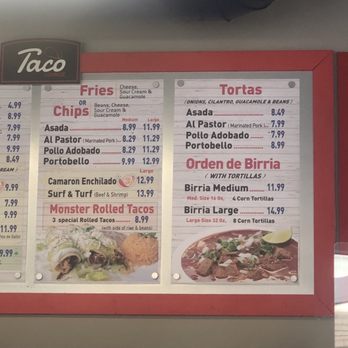 Taco Lounge - Menu - Tacos Near Me - Chula Vista, California Taco Lounge - Menu - Tacos Near Me - Chula Vista, California