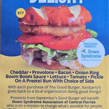 Vanbarry's Public House - September 2025 Burger of the month - New American Near Me - Orlando, Florida Vanbarry's Public House - September 2025 Burger of the month - New American Near Me - Orlando, Florida