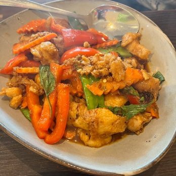 Burma Place - Basil lemongrass swai - Burmese Near Me - San Diego, California